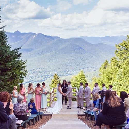 Wedding at Loon Mountain
