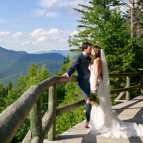Wedding at Loon Mountain in New Hampshire